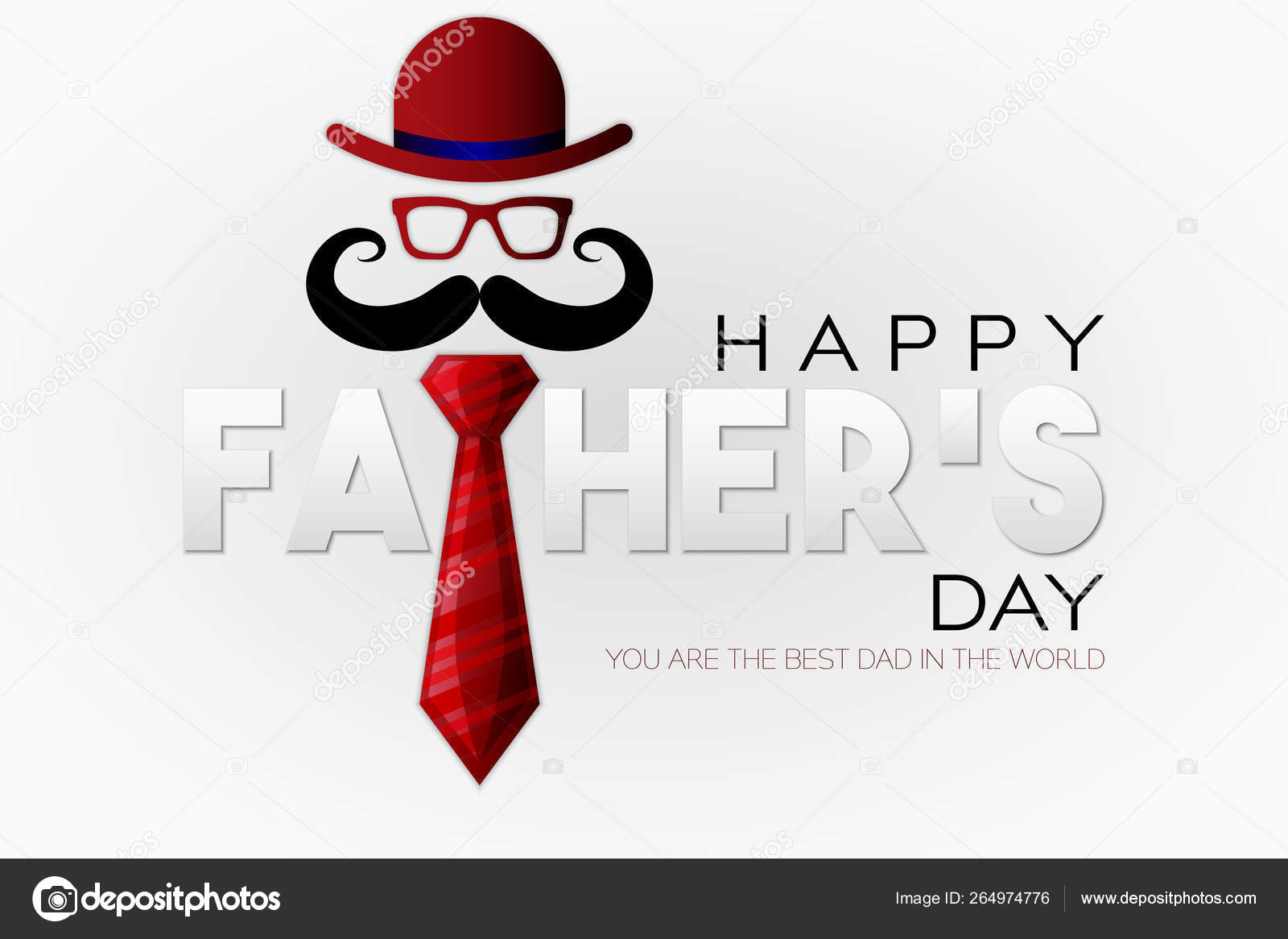 Fête des Pères Carte de Vœux-Meilleur Papy du monde-Happy Father/'s Day