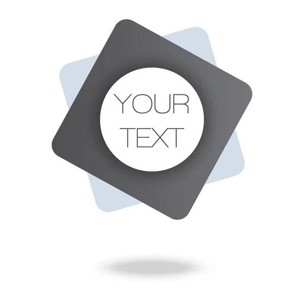 Ton Texto Ici Motif Minimal Affiche Résumé Fond Géométrique Coloré — Image vectorielle