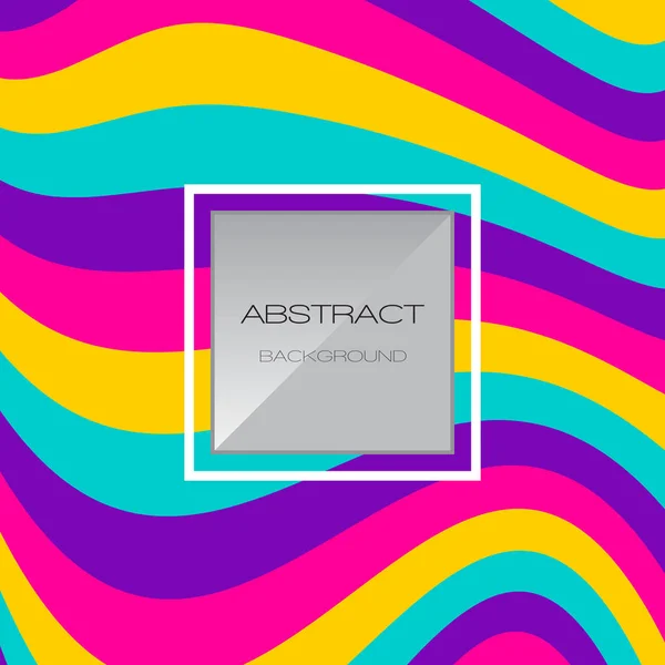 Soyut arkaplan. Gökkuşağı 3d Sıvı Şekilleri. Minimum desen. Neon Wave Broşürü. Soyut Poster. Renkli Geometrik Arkaplan. 