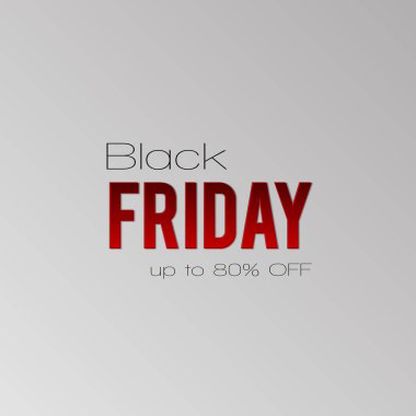 Kara Cuma yazıt tasarım şablonu. Kara Cuma Süper Satış teklifi. İndirimli teklif sunumu. Satış sezonu için yaratıcı bir kavram. Kara Cuma afişi. Gri arkaplanda vektör illüstrasyonu