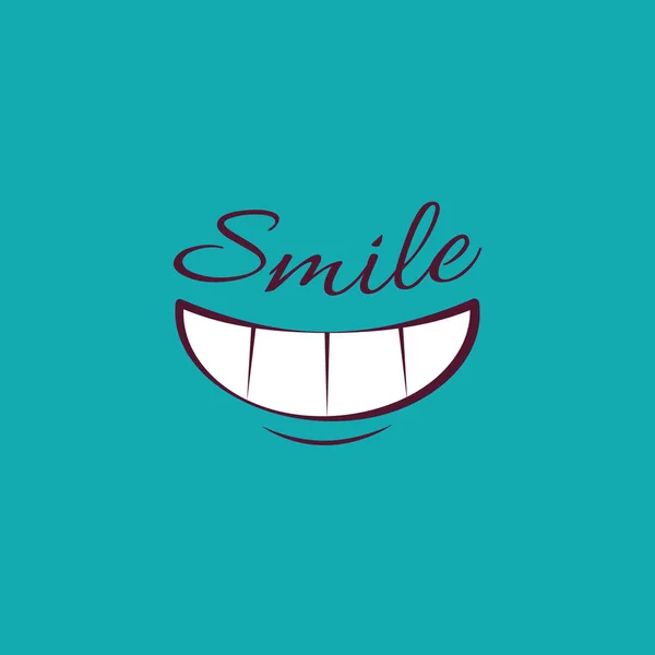 Diseño Plantilla Icono Sonrisa Sonriente Emoticono Vector Logotipo Aislado Ilustración — Archivo Imágenes Vectoriales