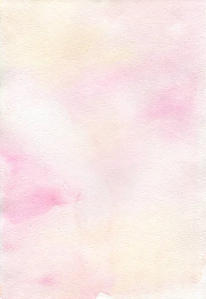 Handpainted krem pembe suluboya doku