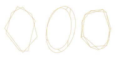 Altın çerçeve kümesi