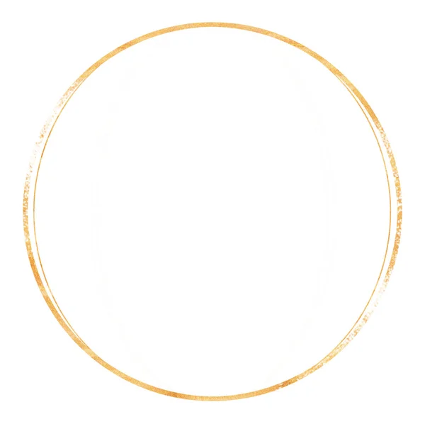 Altın kristal çerçeve