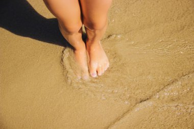 deniz arka plan. Seçici odak. Doğa. 