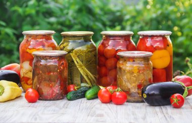 Sebze korunması. Kuru sıkı. Seçici odak doğa