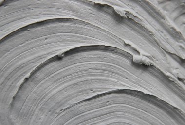 Çamur maskesi kil mineralleri Ölü Deniz'in ile. Doku. Seçici odak. Doğa.