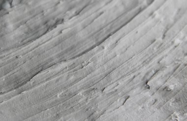 Çamur maskesi kil mineralleri Ölü Deniz'in ile. Doku. Seçici odak. Doğa.