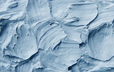 Çamur maskesi kil mineralleri Ölü Deniz'in ile. Doku. Seçici odak. Doğa.