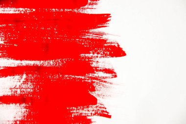 Beyaz arka plan doku boya. Seçici odak. Doğa