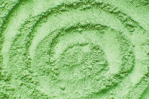 powder for the face. cosmetic texture. selective focus. nature.