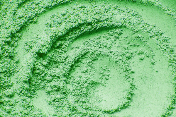 powder for the face. cosmetic texture. selective focus. nature.