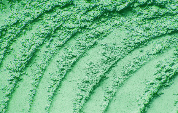 powder for the face. cosmetic texture. selective focus. nature.