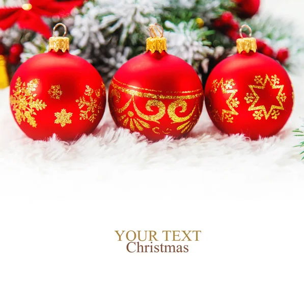 Christmas Background Happy New Year Selective Focus Holiday Royalty Free Stock Photos