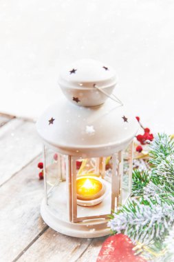 Noel arka plan. Yeni Yılınız Kutlu Olsun. Seçici odak holidey