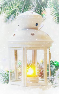 Noel arka plan. Yeni Yılınız Kutlu Olsun. Seçici odak holidey