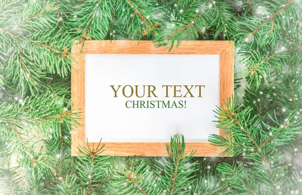 Christmas Background Happy New Year Selective Focus Holiday — Stock Photo, Image