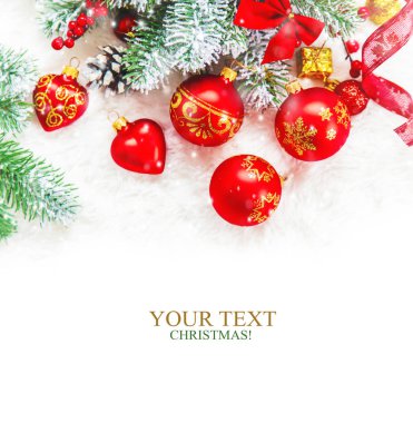 Noel arkaplanı. Mutlu yıllar. Seçici Odaklanma Tatili