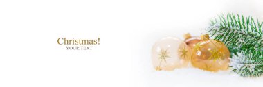 Noel arkaplanı. Mutlu yıllar. Seçici Odaklanma Tatili
