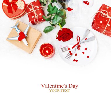 Sevgililer Günü. Güzel bir hediye gezisi. Seçici odaklanma. Tatil