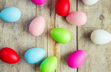 Mutlu Paskalyalar. Seçici odak. Tatil ve olay gıda