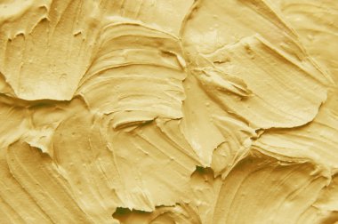 Çamur maskesi kil mineralleri Ölü Deniz'in ile. Doku. Seçici odak. Doğa.