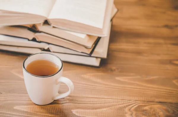 World Book Day. Book background. Selective focus. — Stock Photo, Image