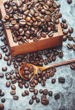 Kahve fincanı. Yiyecek ve içecek. Seçici odaklama.