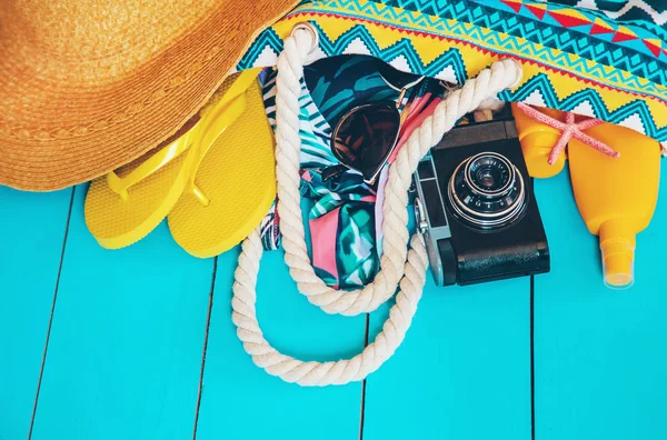 Viaggio di fondo. Tour del mare, oggetti. Focus selettivo . — Foto Stock