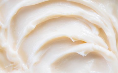 yüz ve vücut için kozmetik doku kremi. seçici odaklama.