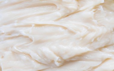 yüz ve vücut için kozmetik doku kremi. seçici odaklama.