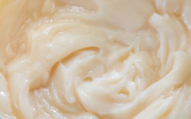 yüz ve vücut için kozmetik doku kremi. seçici odaklama.