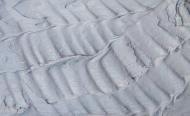 Yüz ve vücut için kil maskesi kozmetik doku. seçici odaklama.