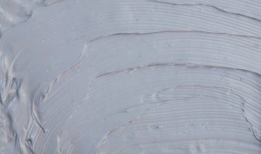 Yüz ve vücut için kil maskesi kozmetik doku. seçici odaklama.