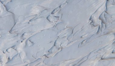 Yüz ve vücut için kil maskesi kozmetik doku. seçici odaklama.