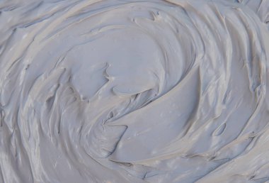 Yüz ve vücut için kil maskesi kozmetik doku. seçici odaklama.