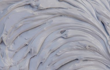 Yüz ve vücut için kil maskesi kozmetik doku. seçici odaklama.