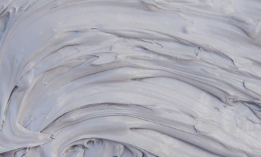 Yüz ve vücut için kil maskesi kozmetik doku. seçici odaklama.