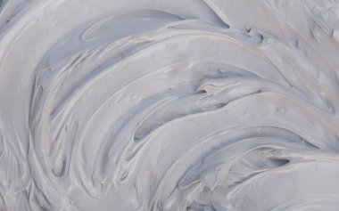 Yüz ve vücut için kil maskesi kozmetik doku. seçici odaklama.