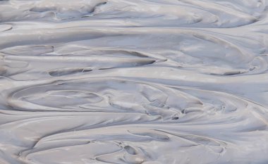 Yüz ve vücut için kil maskesi kozmetik doku. seçici odaklama.