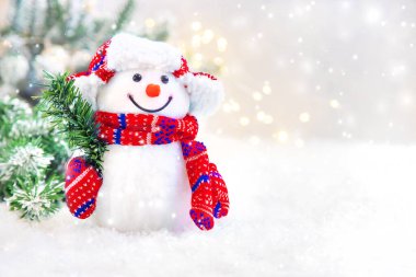 Mutlu Noeller, tebrik kartı geçmişi. Seçici odaklanma. Doğa.