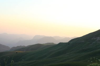 ormanla kaplı dağları