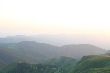 ormanla kaplı dağları