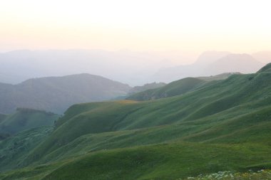 ormanla kaplı dağları