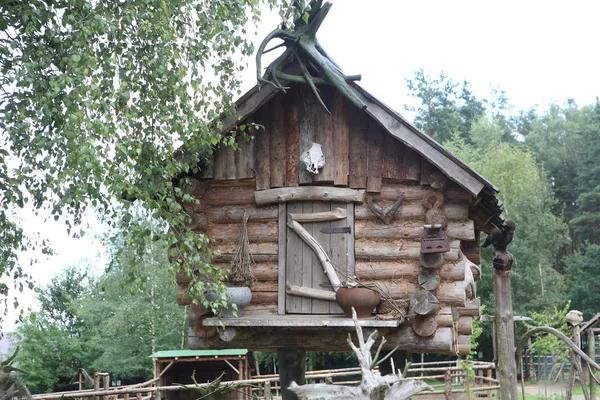 Una Capanna Sulle Zampe Pollo Casa Della Fata Baba Yaga — Foto Stock