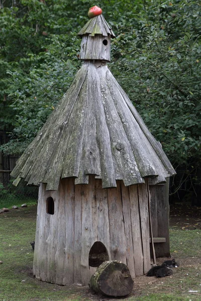 Casa Para Pássaros Parque — Fotografia de Stock