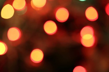 parlak ışıklar defocused arka plan bokeh karanlık illüstrasyon soyut