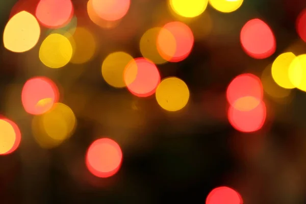 Glitter Lichten Abstract Achtergrond Intreepupil Bokeh Donkere Afbeelding — Stockfoto