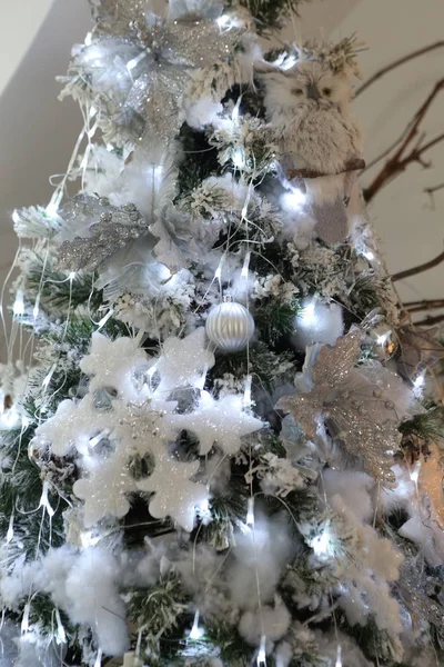 Adornos Navidad Árbol Navidad — Foto de Stock