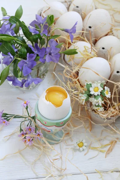 Easter Egg Bouquet Flowers — Stock Photo, Image